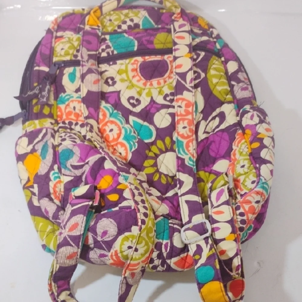 Vera Bradley Multicolor Floral Backpack